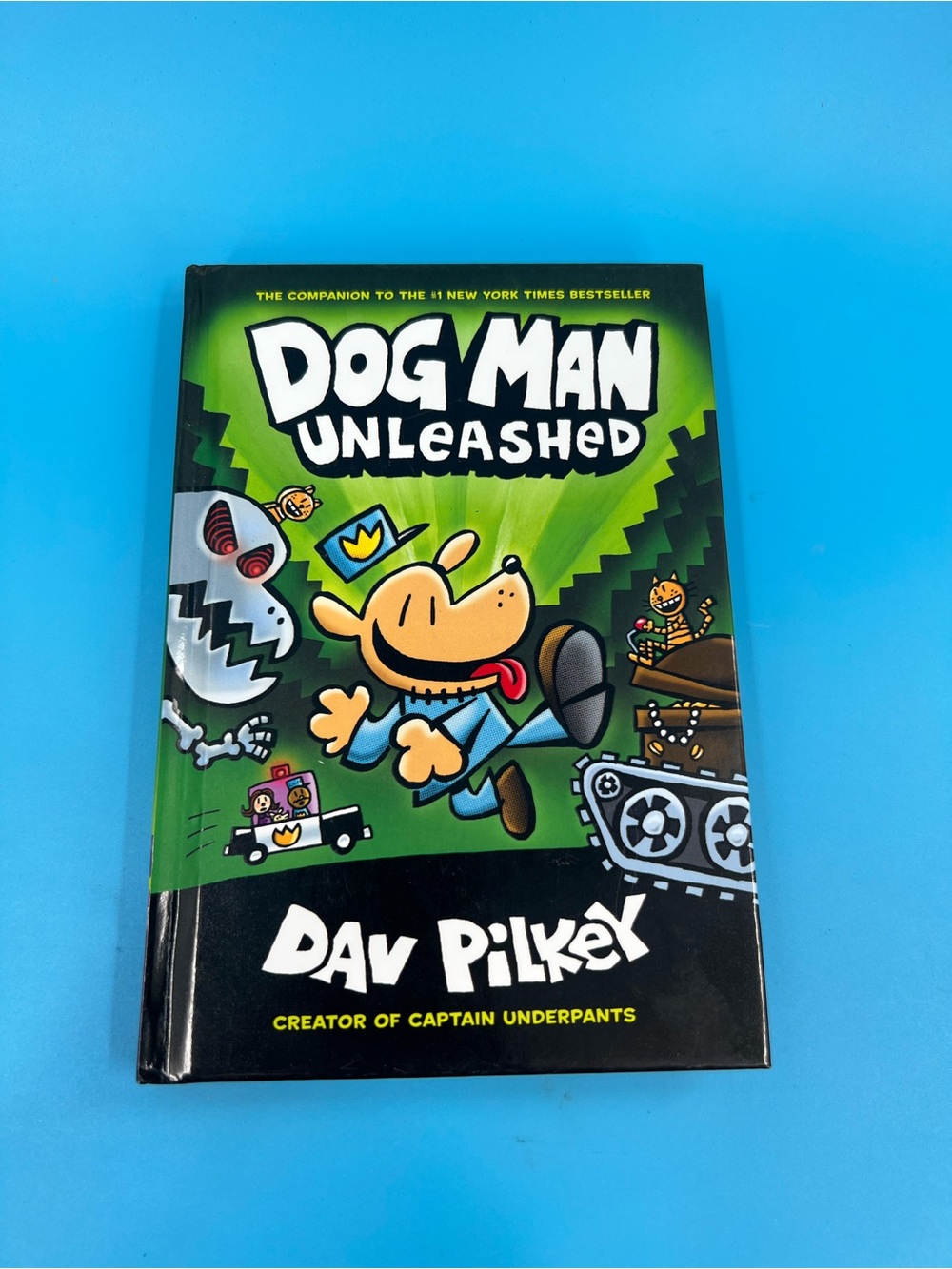 Dog Man Unleashed Book 2 Dav Pilkey Hardcover Graphic Novel